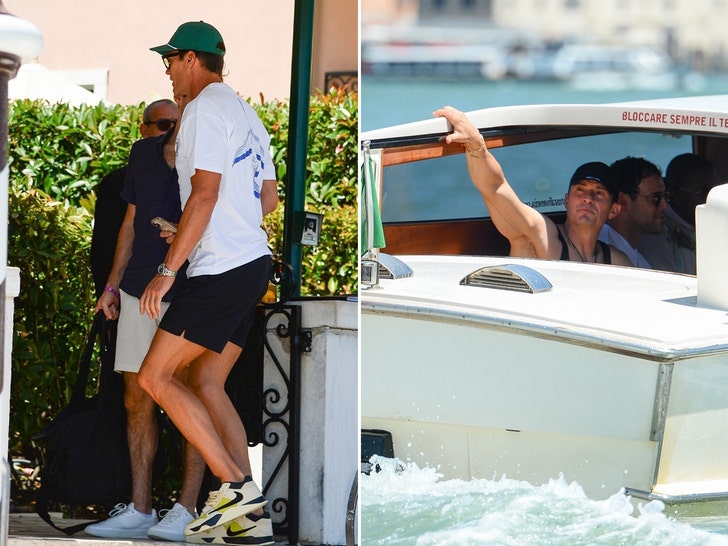 tom brady orlando bloom party in venice backgrid 2