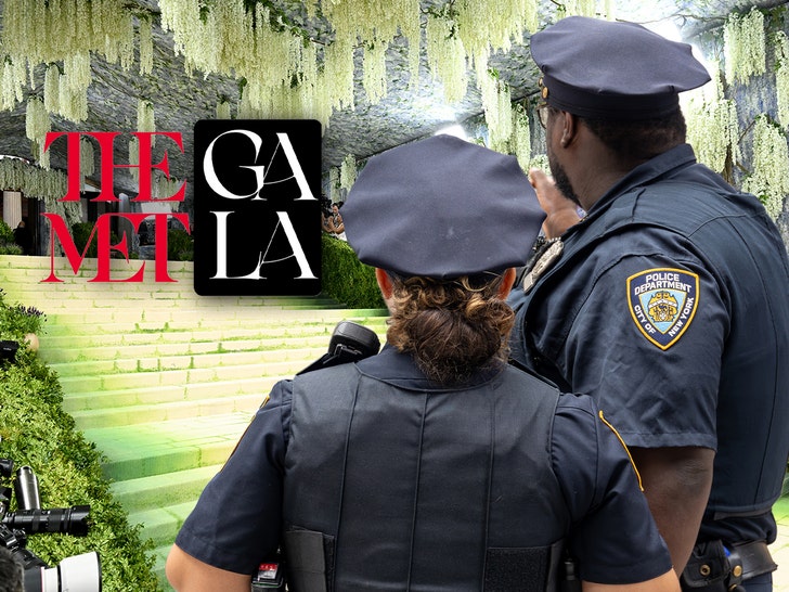 met gala nypd getty comp