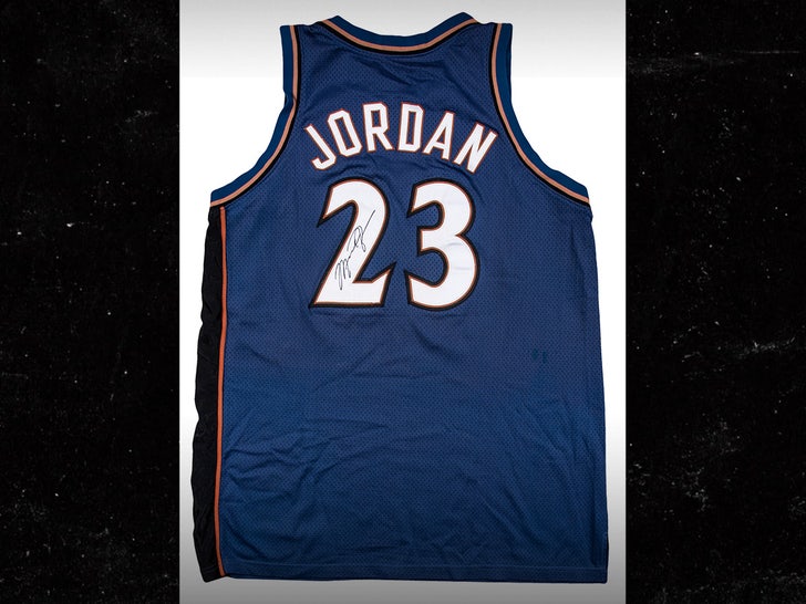 Michael Jordan's Wizards Jersey from Final NBA Game Hits Auction