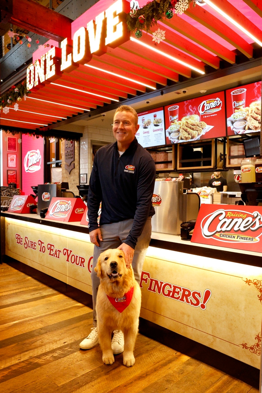 Kirk Herbstreit at Raising Canes 9