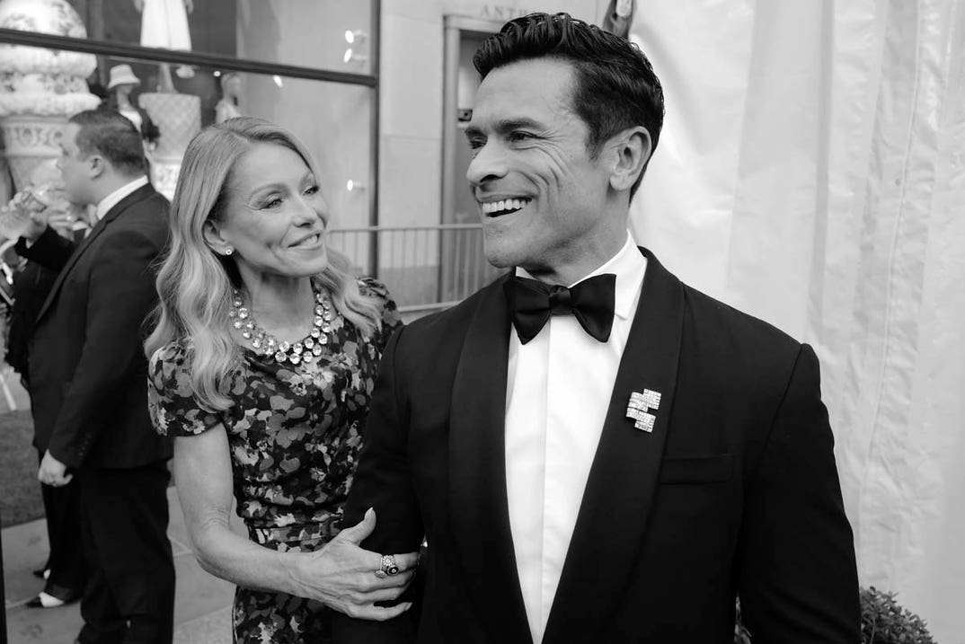 Kelly Ripa and Mark Consuelos